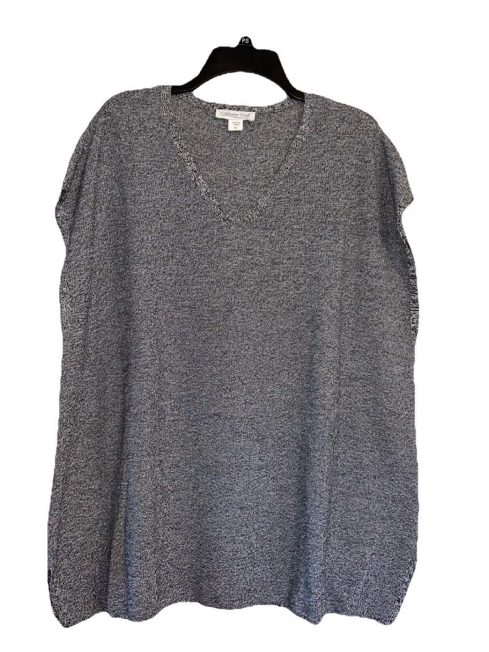 Coldwater Creek Tunic sleeveless top shirt cotton gray Size XL NWOT